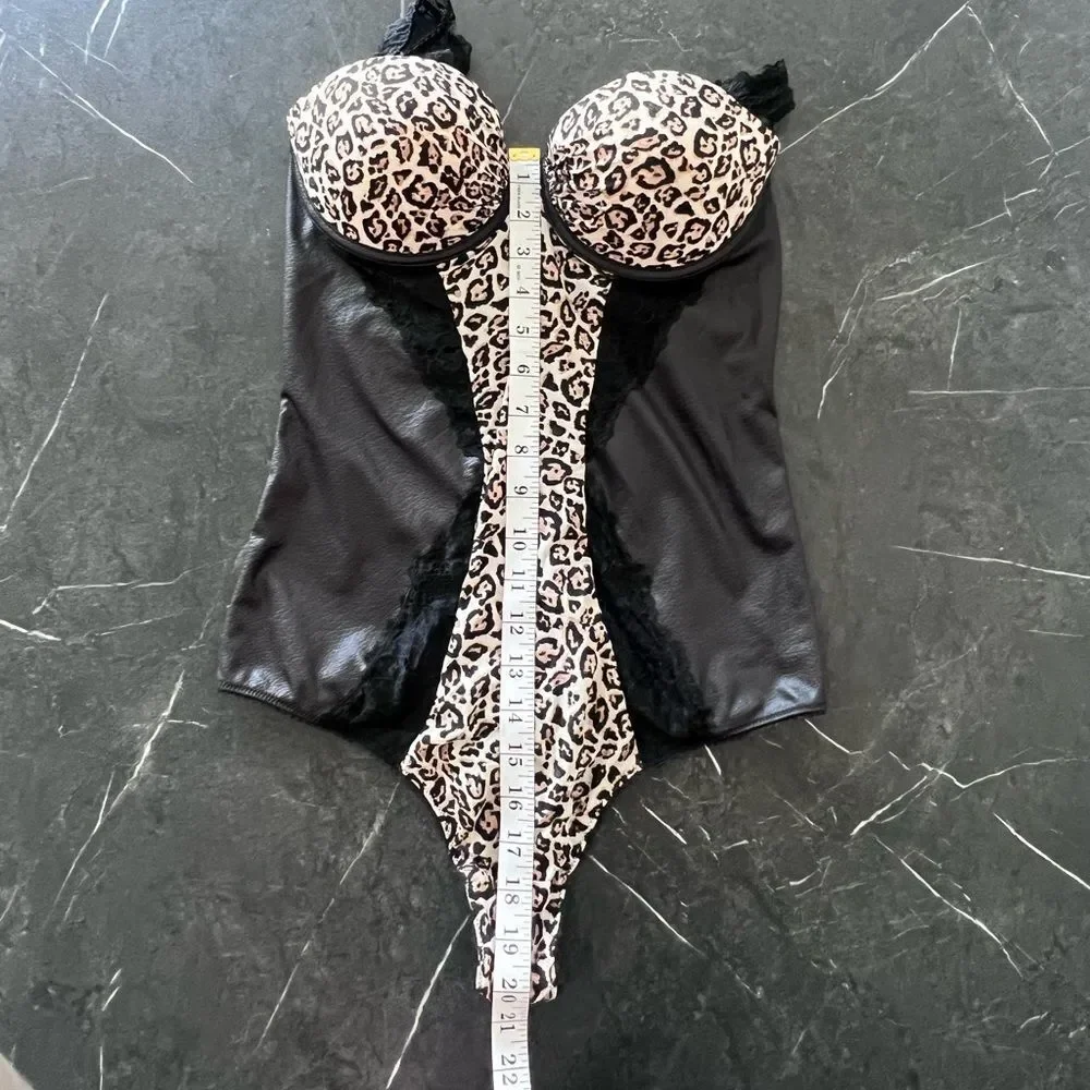 Jolidon leopard print sexy bodysuit - Picture 9 of 10